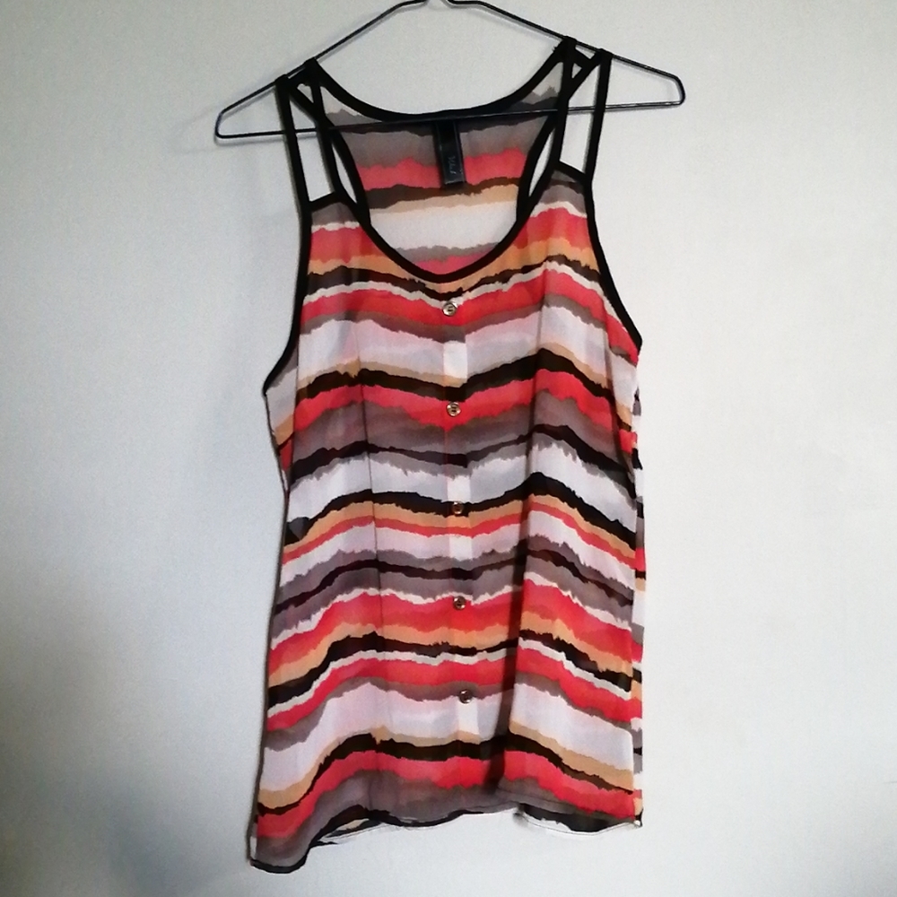 2/$20 Sheer tank blouse